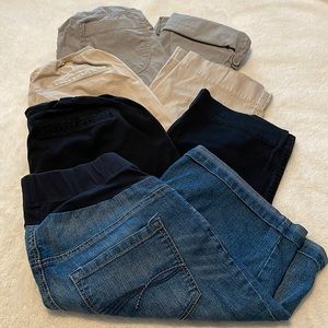 Oh Baby Maternity Capri/Shorts Bundle